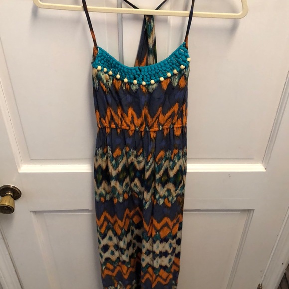 Long Patterned Dress - Picture 7 of 7